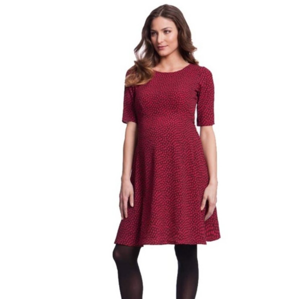 Seraphine Florette Spots Maternity Dress Size 12 NWT